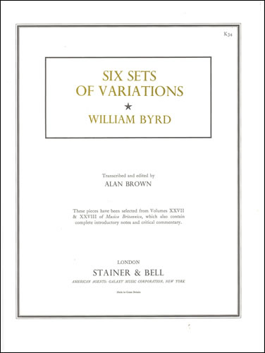 Byrd: 6 Sets of Variations