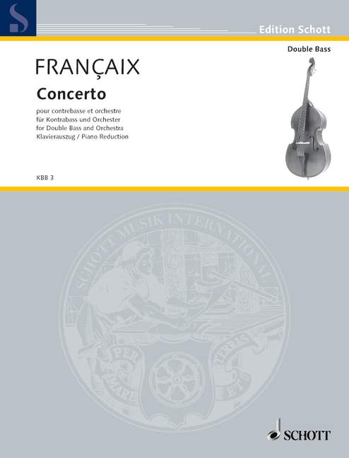 Françaix: Double Bass Concerto