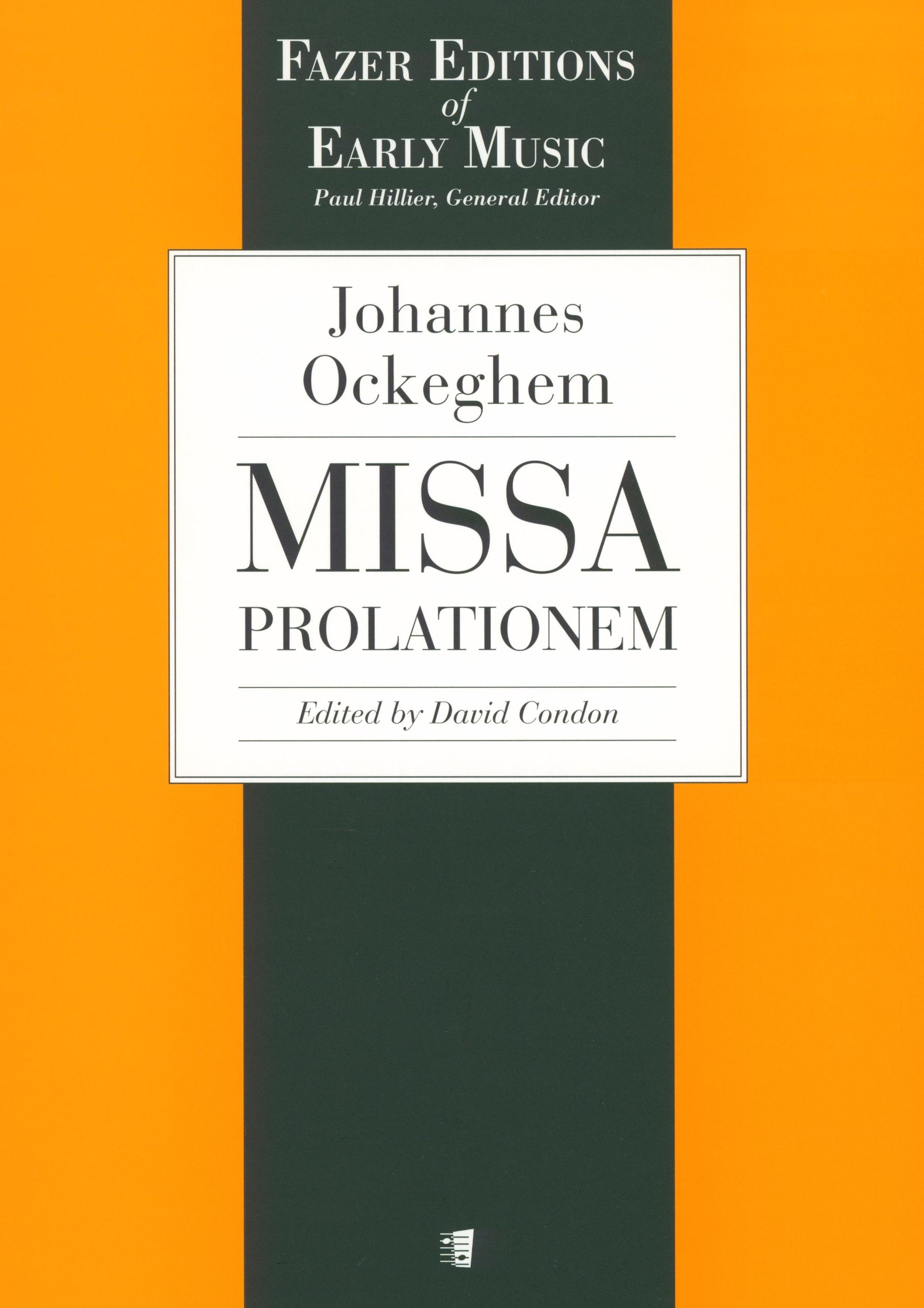 Ockeghem: Missa Prolationem
