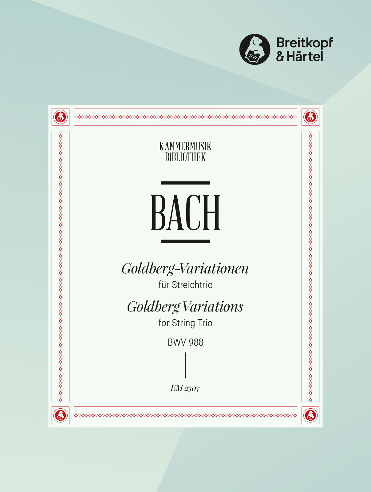 Bach: Goldberg Variations, BWV 988 (arr. for string trio)