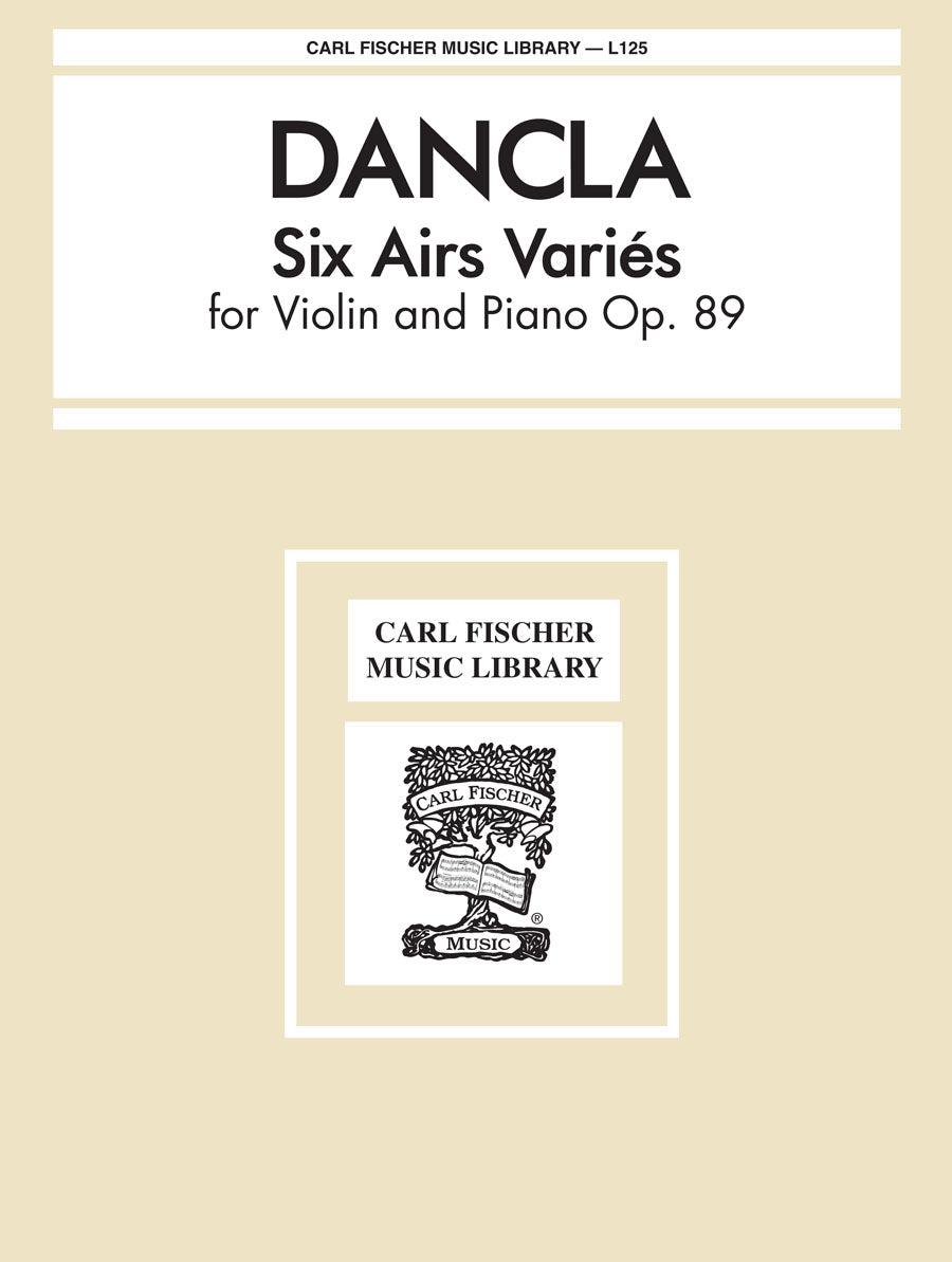 Dancla: 6 Airs Variés, Op. 89