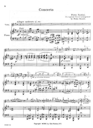 Nardini: Violin Concerto in E Minor
