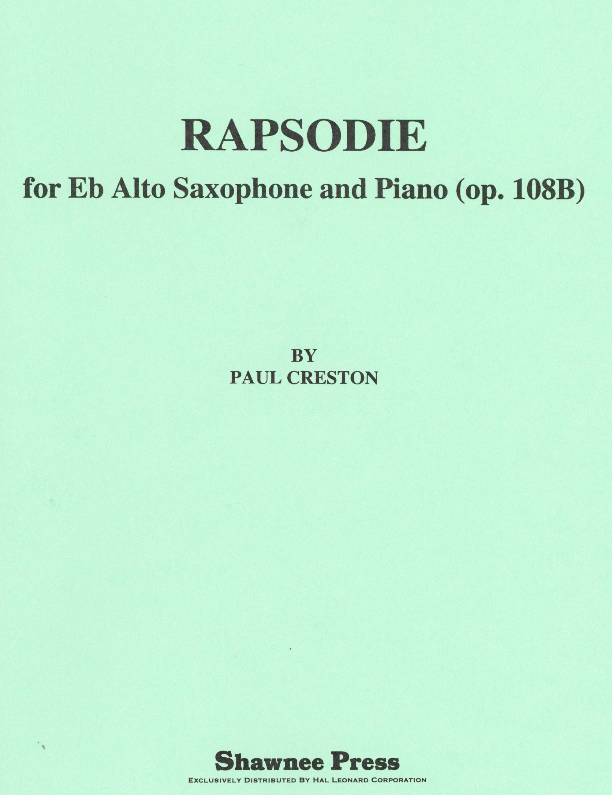 Creston: Rapsodie, Op. 108b
