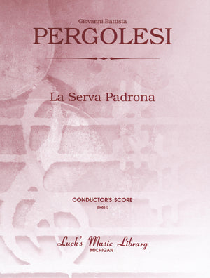 Pergolesi: La serva padrona