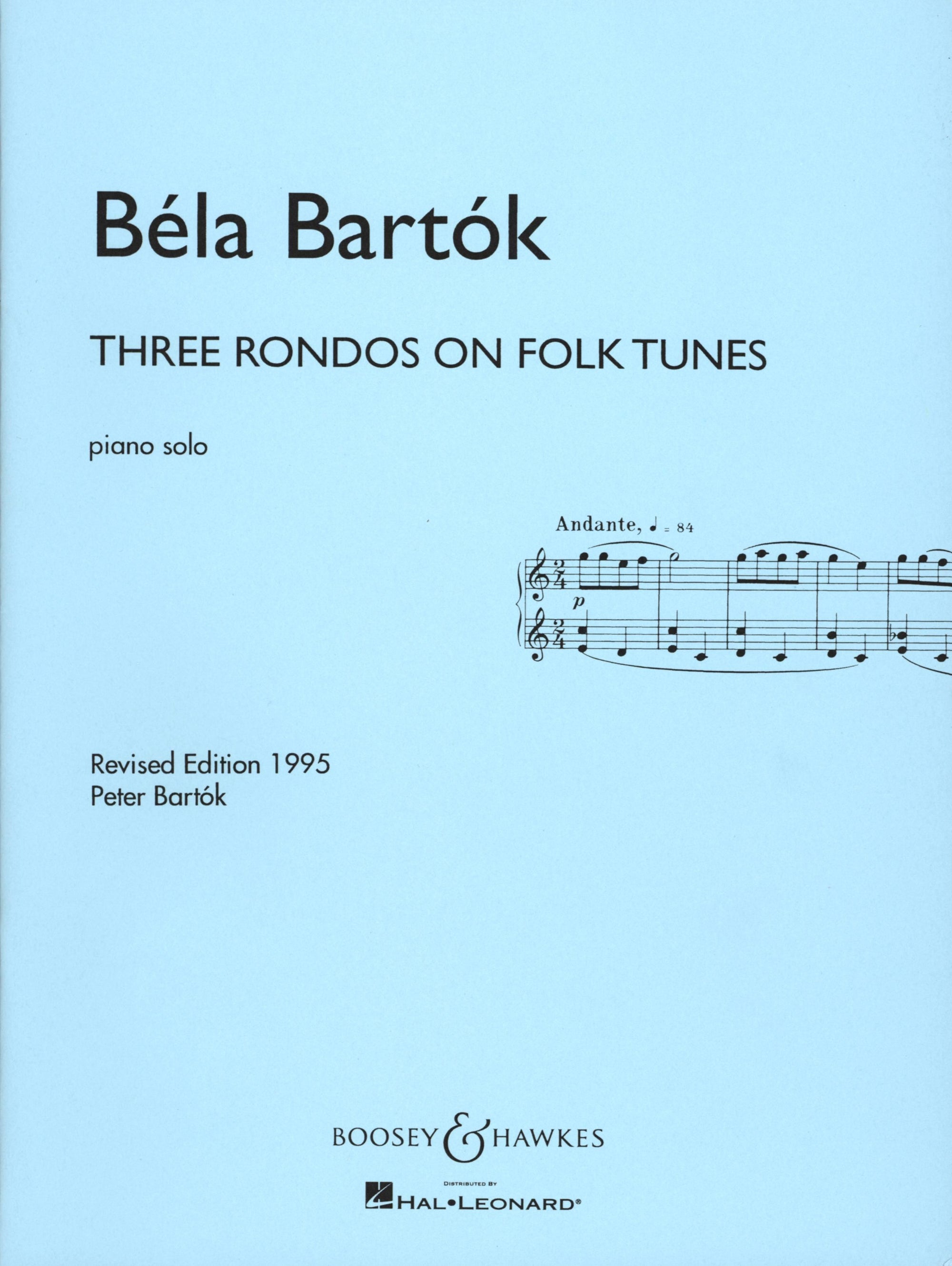 Bartók: 3 Rondos on Folk Tunes