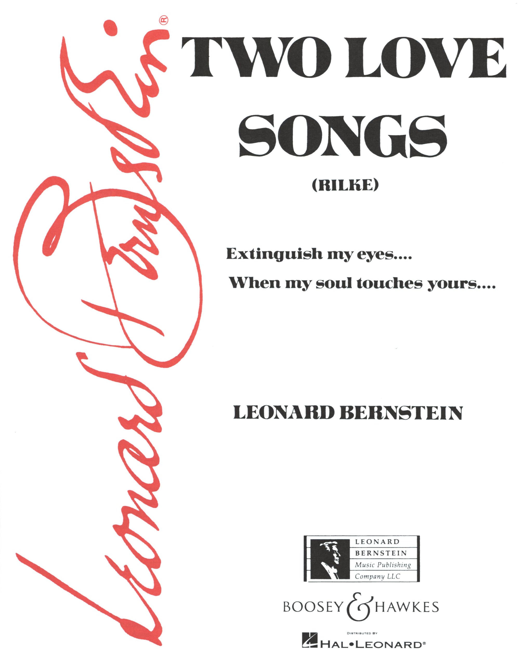 Bernstein: Two Love Songs