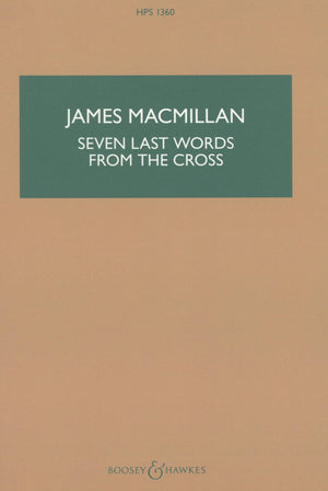 MacMillan: Seven Last Words from the Cross