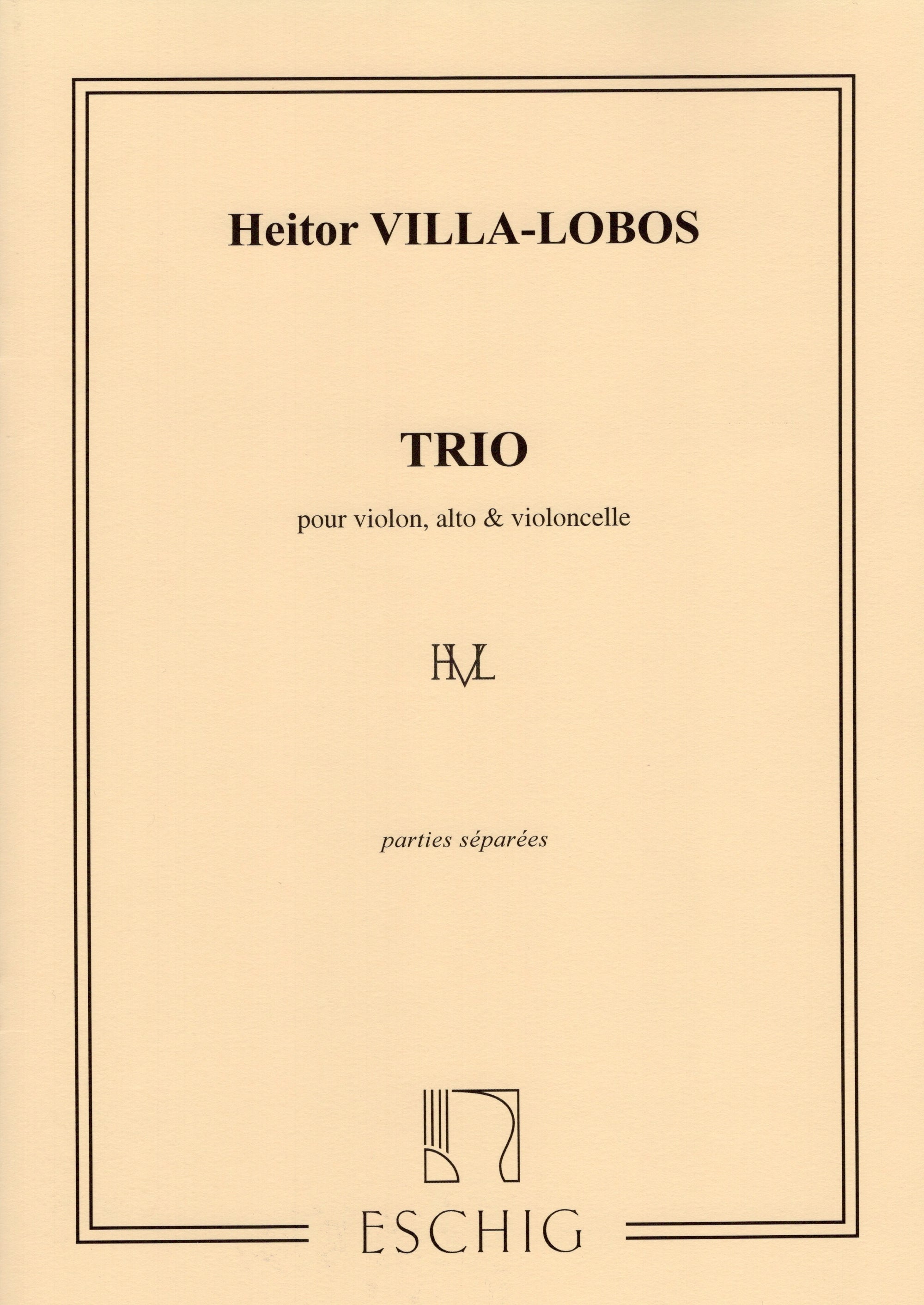 Villa-Lobos: String Trio