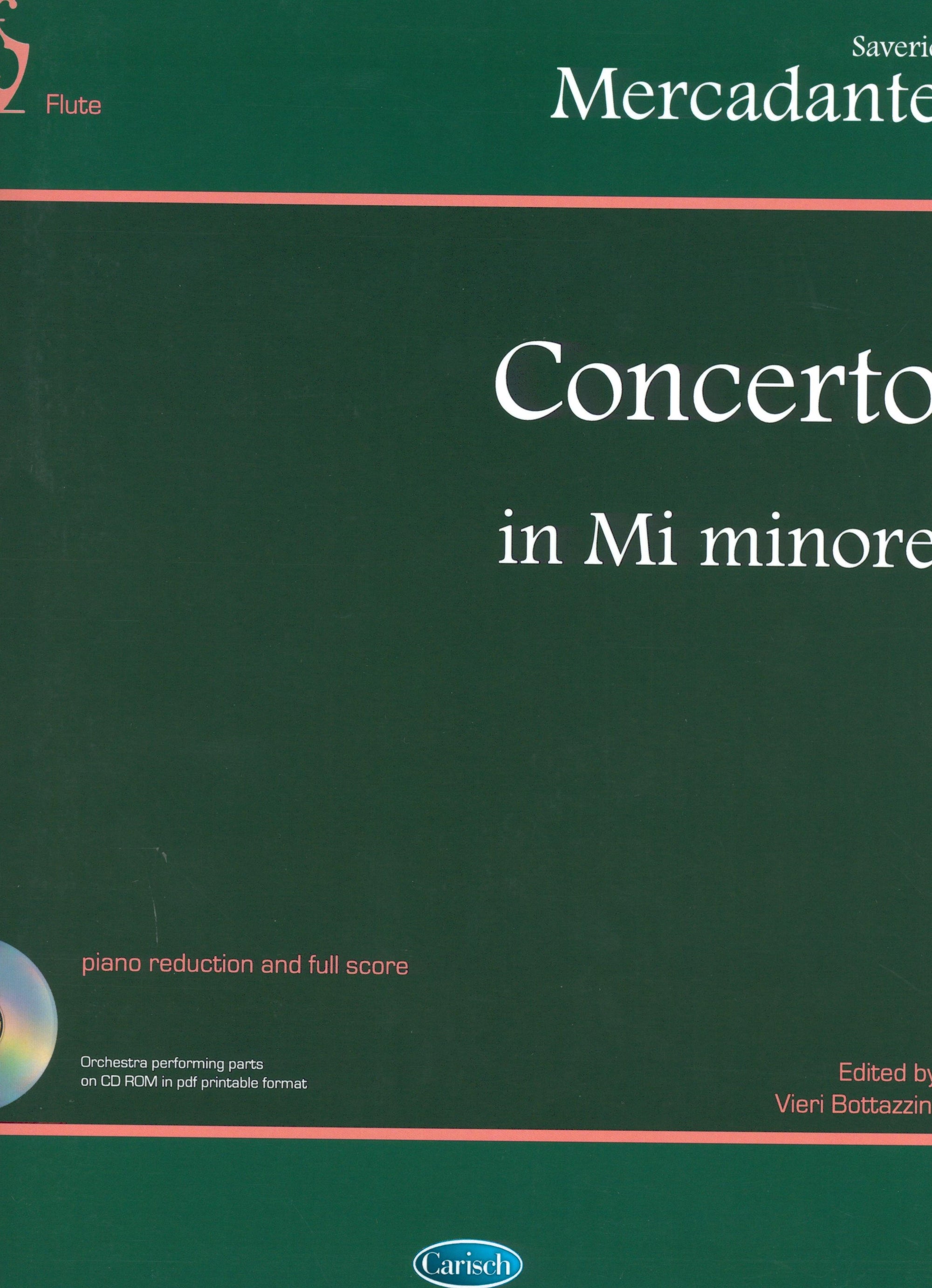 Mercadante: Flute Concerto in E Minor