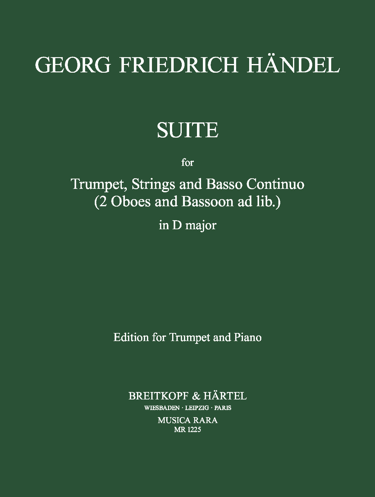 Handel: Suite in D Major from "Water Music", HWV 341
