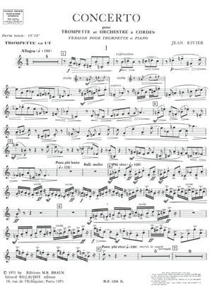 Rivier: Trumpet Concerto