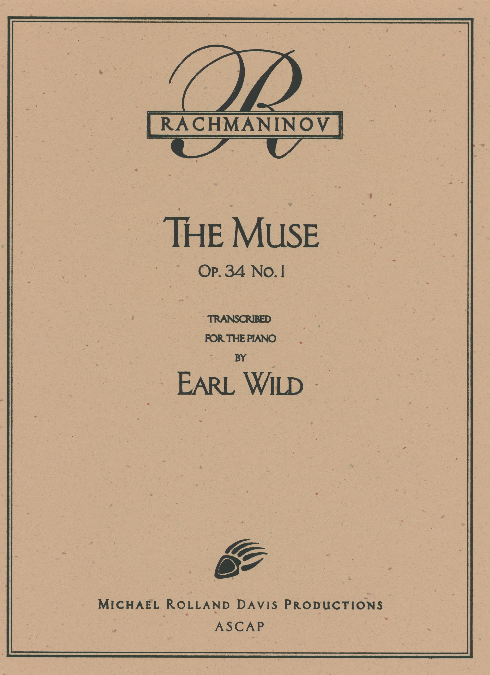 Rachmaninoff-Wild: The Muse, Op. 34, No. 1