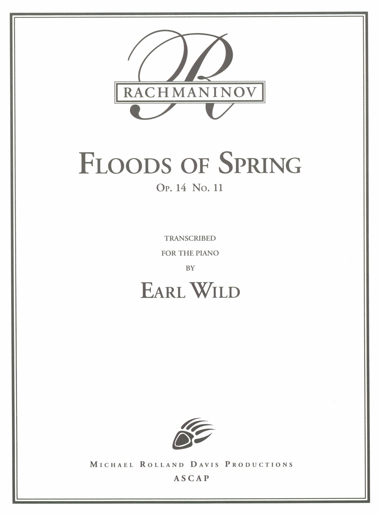 Rachmaninoff-Wild: Floods of Spring, Op. 14, No. 11