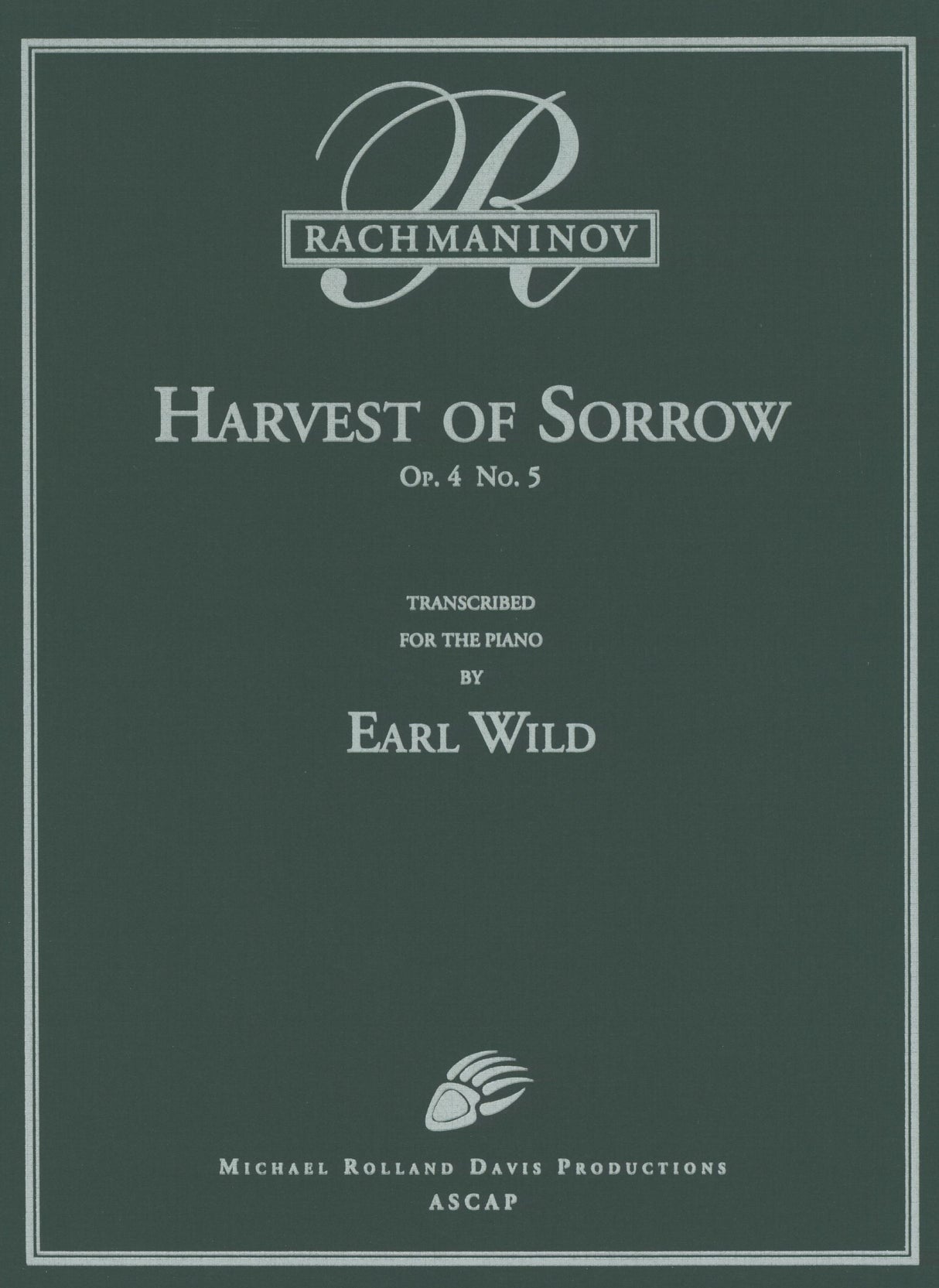 Rachmaninoff-Wild: Harvest of Sorrow, Op. 4, No. 5