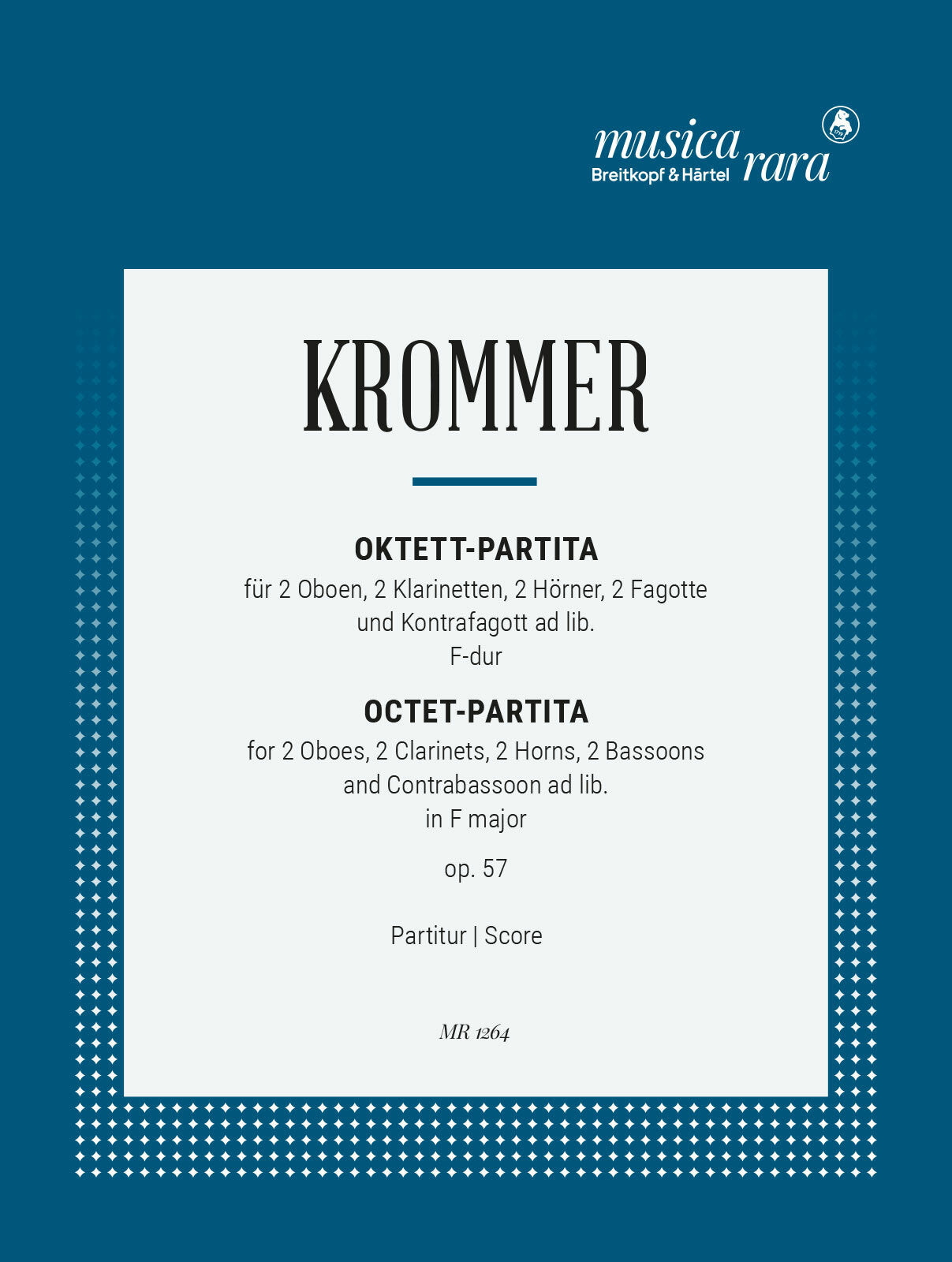 Krommer: Octet-Partita in F Major, Op. 57