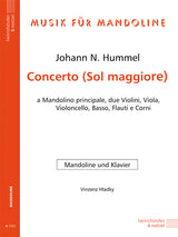 Hummel: Mandolin Concerto in G Major, S 28