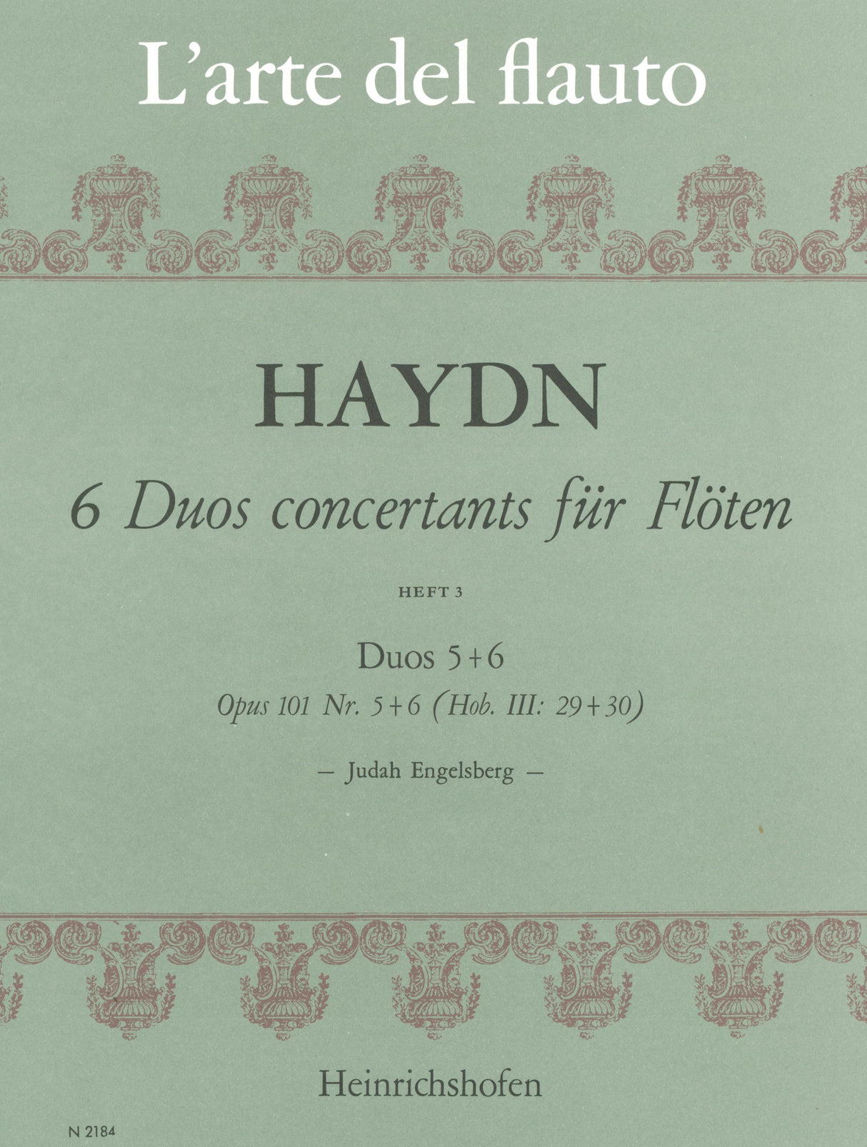 Haydn: 2 Duo concertants after Hob. III:29-30 (arr. for 2 flutes)