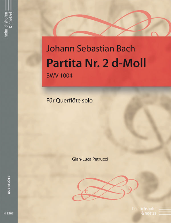 Bach: Partita No. 2 in D Minor, BWV1004 (arr. for flute)
