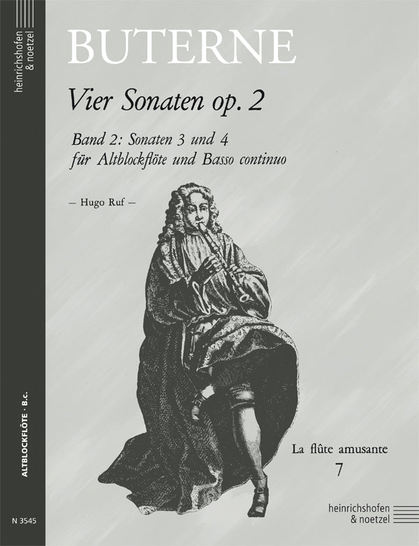 Buterne: Sonatas, Op. 2, Nos. 3-4 (arr. for recorder & basso continuo)