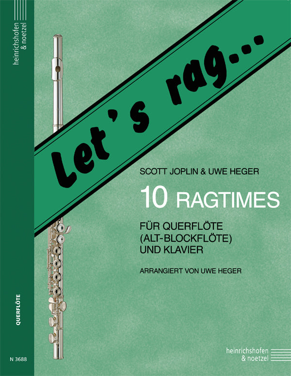 Let's Rag... 10 Ragtimes for Piano & Flute