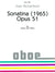 Richardson: Sonatina (1965), Op. 51