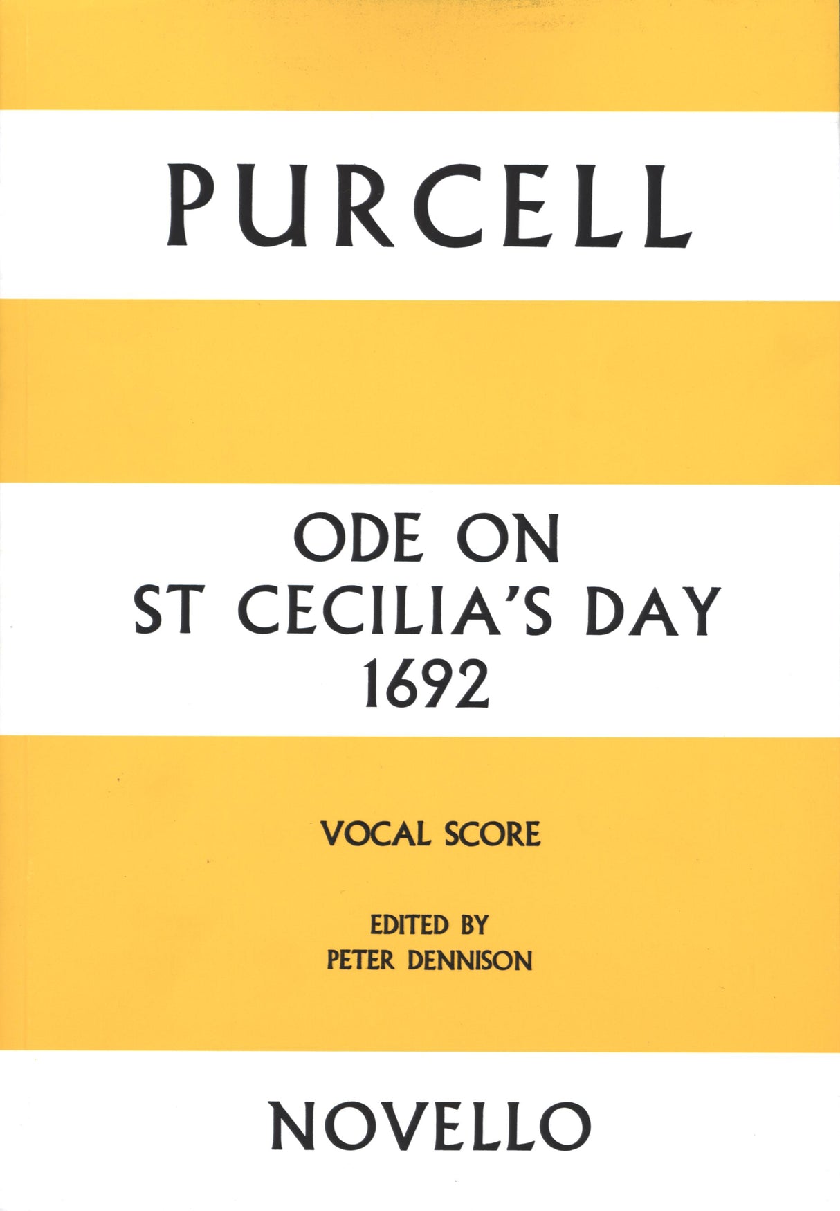 Purcell: Ode on St Cecilia's Day