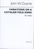 Duarte: Variations on a Catalan Folksong, Op. 25