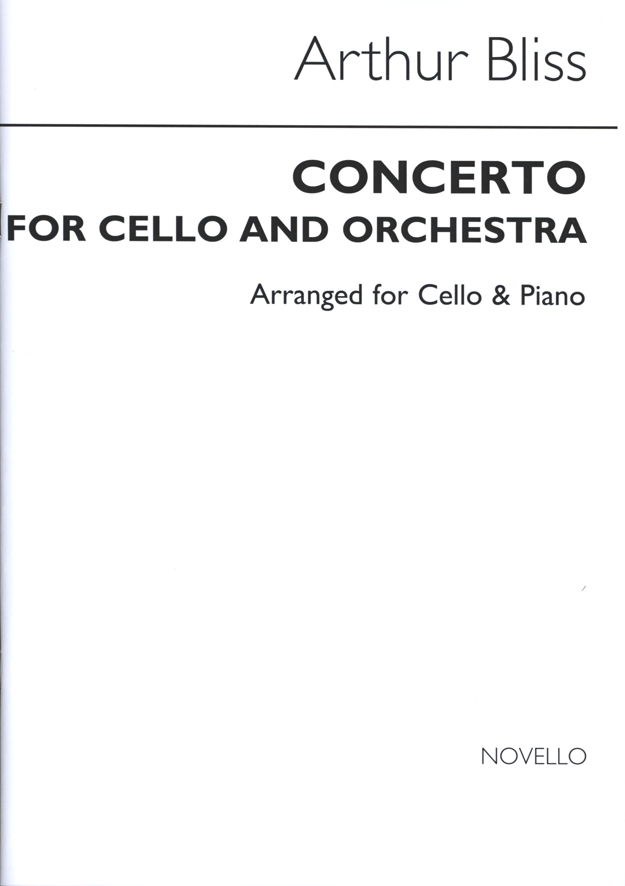 Bliss: Cello Concerto