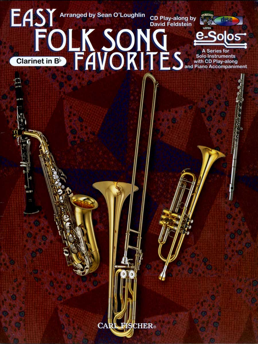 Easy Folk Song Favorites - Clarinet