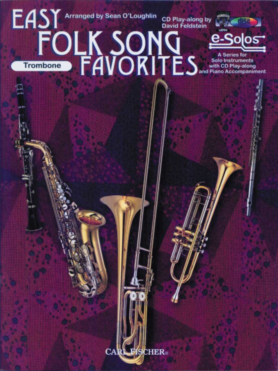 Easy Folk Song Favorites - Trombone