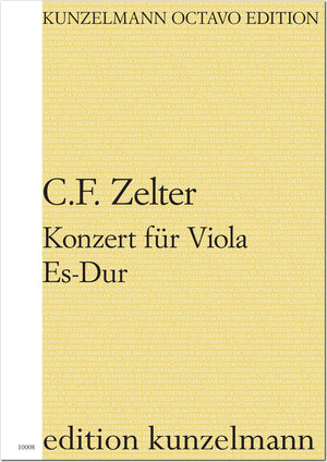 Zelter: Viola Concerto in E-flat Major
