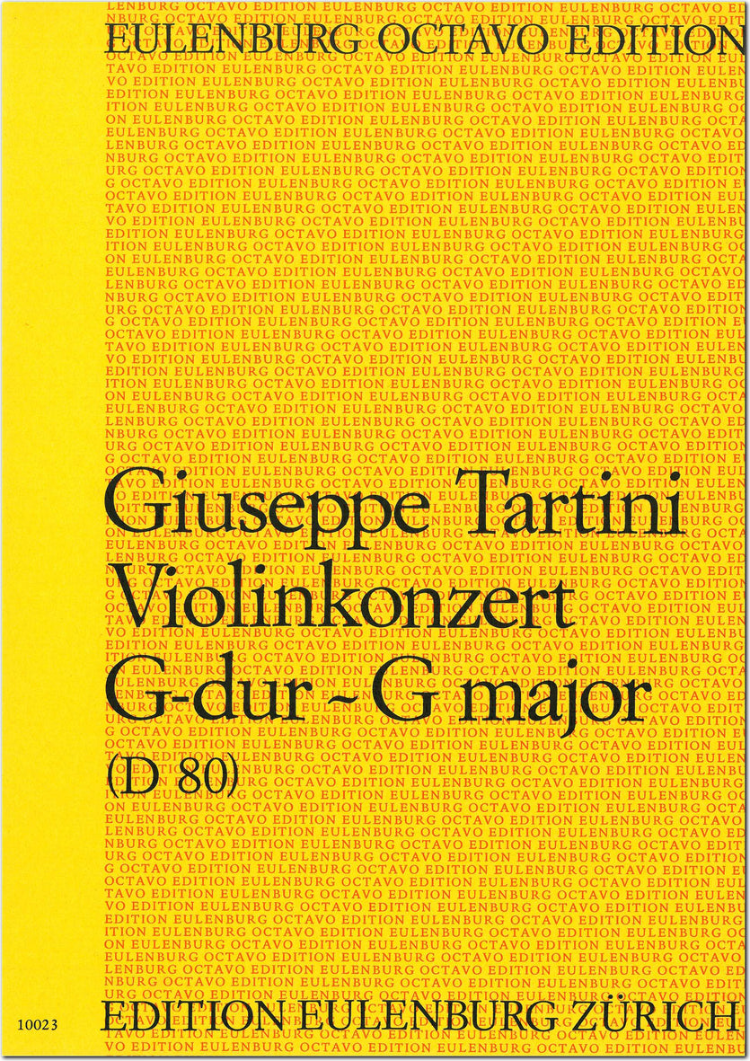 Tartini: Violin Concerto in G Major, D 80