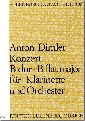 Dimler: Clarinet Concerto in B-flat Major