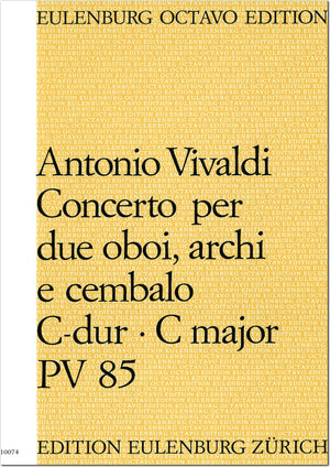 Vivaldi: Concerto for 2 Oboes in C Major, RV 534