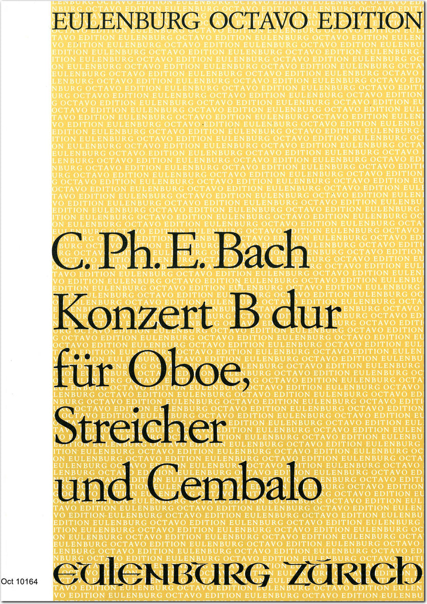 C.P.E. Bach: Oboe Concerto in B-flat Major, H 466, Wq. 164