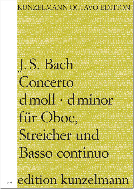 Bach: Oboe Concerto in D Minor, BWV 1059R