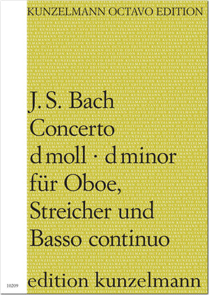 Bach: Oboe Concerto in D Minor, BWV 1059R