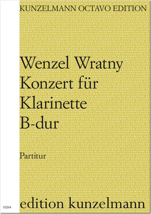 Wratny: Clarinet Concerto in B-flat Major