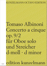 Albinoni: Oboe Concerto in D Minor, Op. 9, No. 2