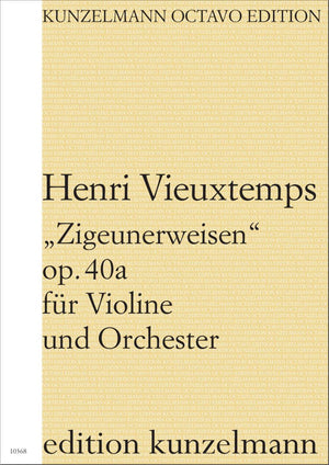 Vieuxtemps: Airs Bohémiens, Op. 40a, No. 3 (Version for Violin & Orchestra)