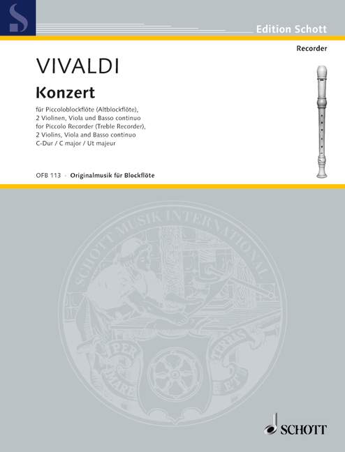 Vivaldi: Flautino Concerto in C Major, RV 443