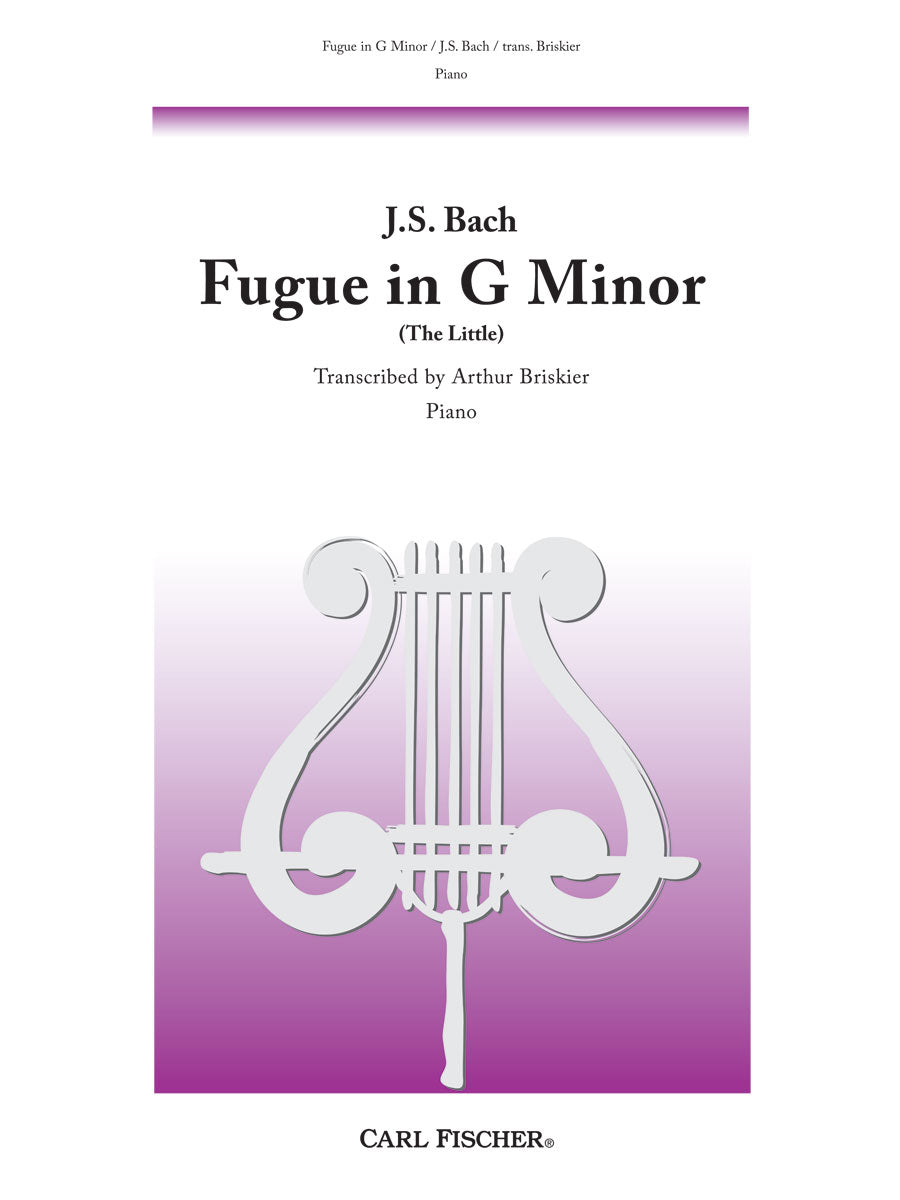 Bach: Fugue in G Minor, BWV 578 (transc. for piano)