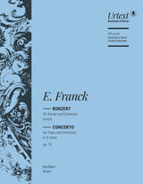 E. Franck: Piano Concerto in D Minor, Op. 13