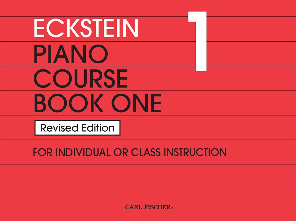 Eckstein Piano Course - Book 1