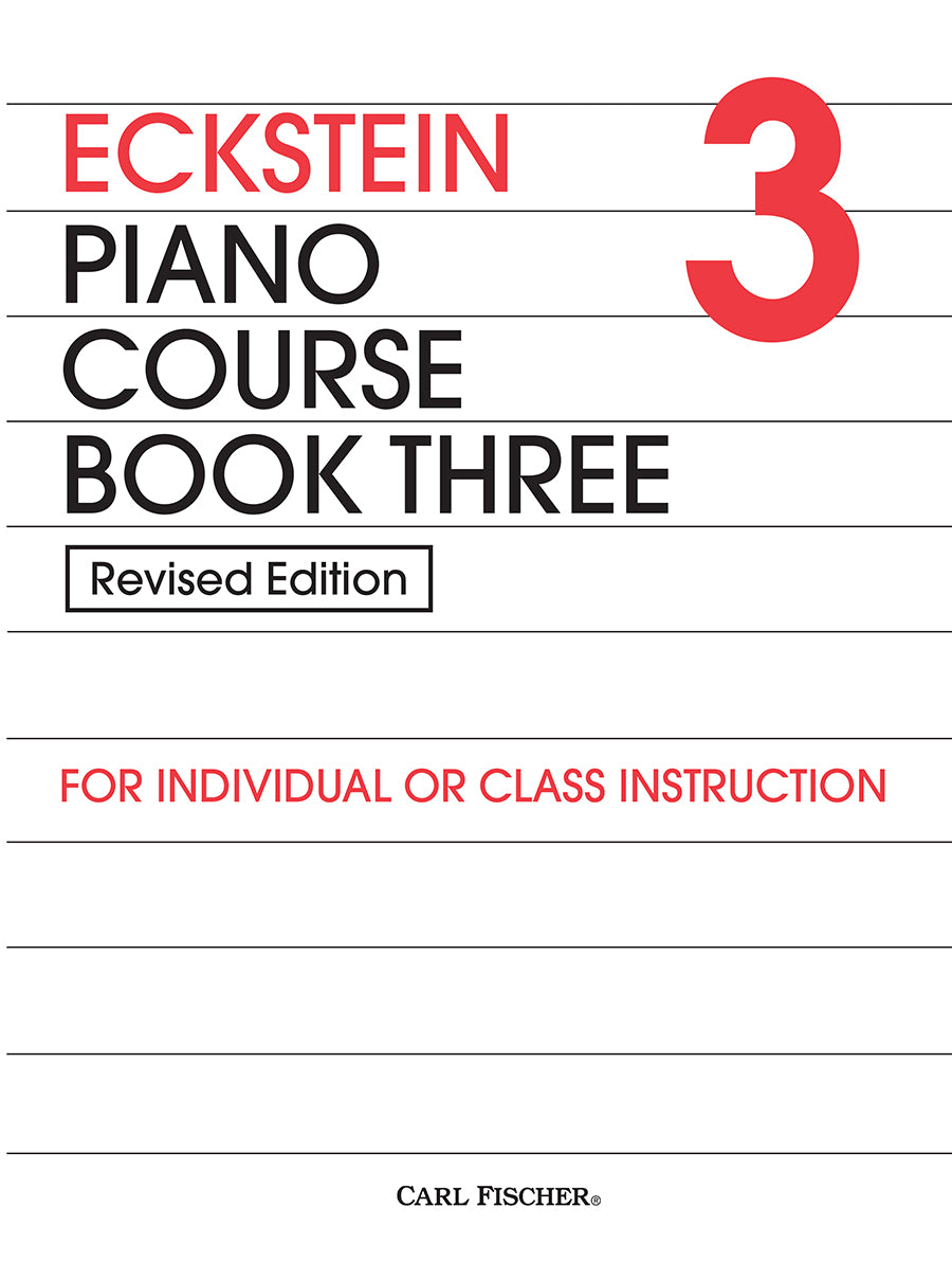 Eckstein Piano Course - Book 3