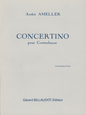 Amellér: Concertino for Double Bass