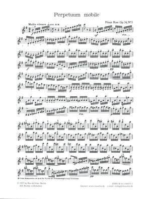 Ries: Perpetuum mobile, Op. 34, No. 5