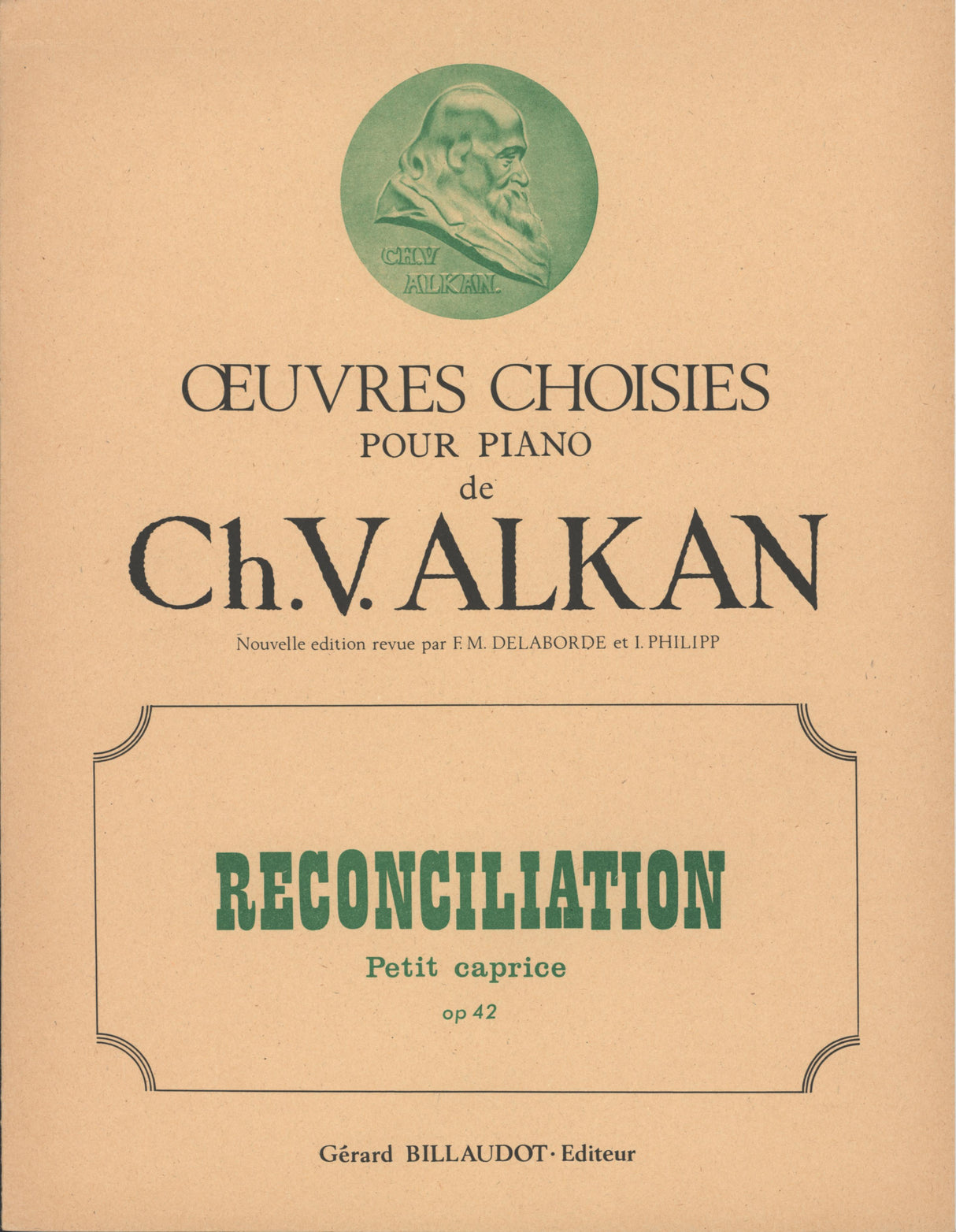 Alkan: Réconciliation, Op. 42
