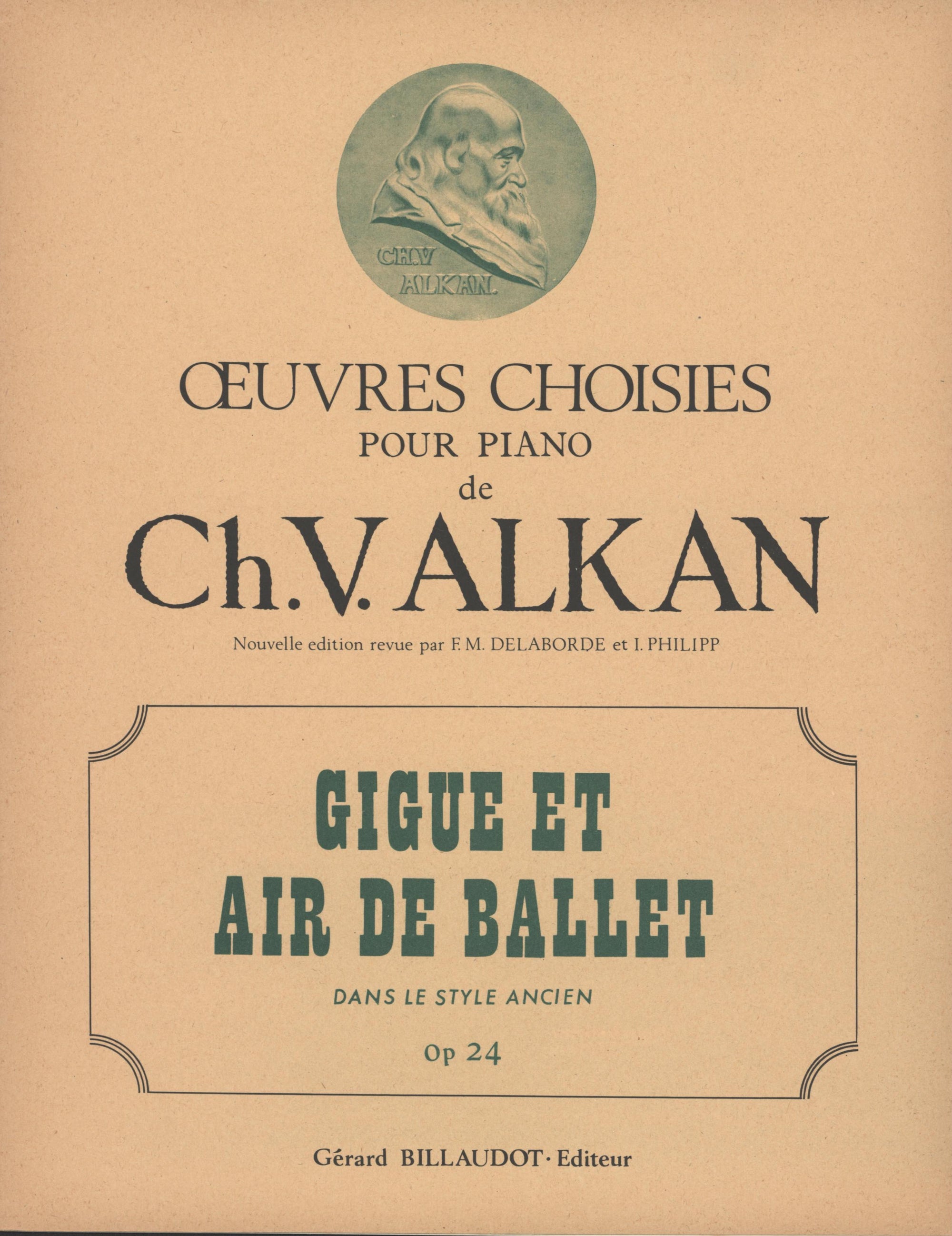 Alkan: Gigue et air de ballet, Op. 24