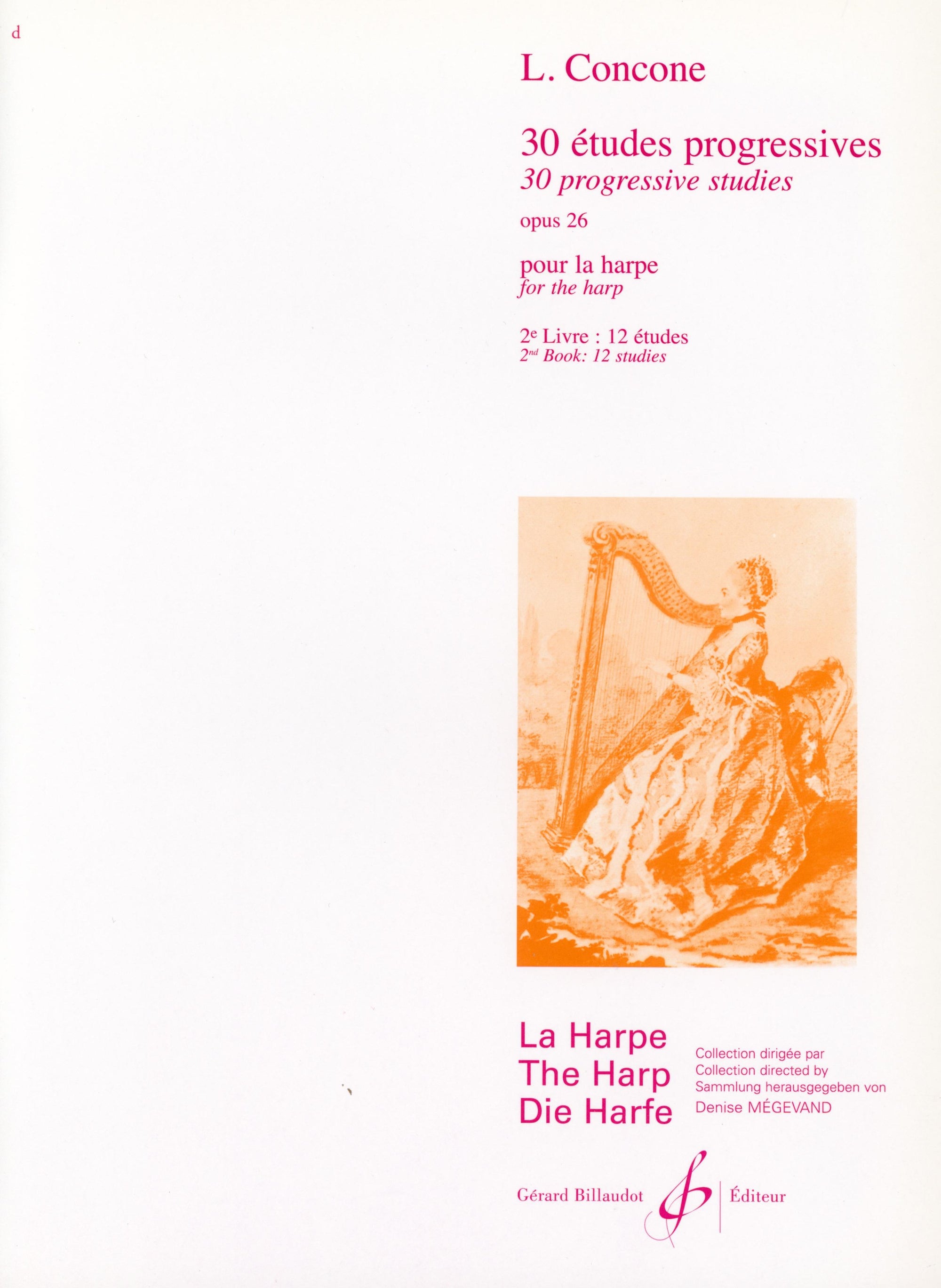 L. Concone: Études progressives, Op. 26 (Nos. 19-30) - Volume 2